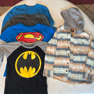 Boys Long Sleeve bundle size M 7-8